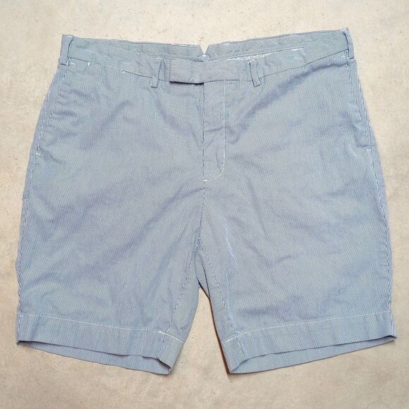 Polo by Ralph Lauren Other - Polo Ralph Lauren Seersucker Pinstripe Shorts Size 38 Chino Preppy Blue